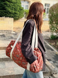 Sac Week-end en Tissu Indien Kantha Atlas