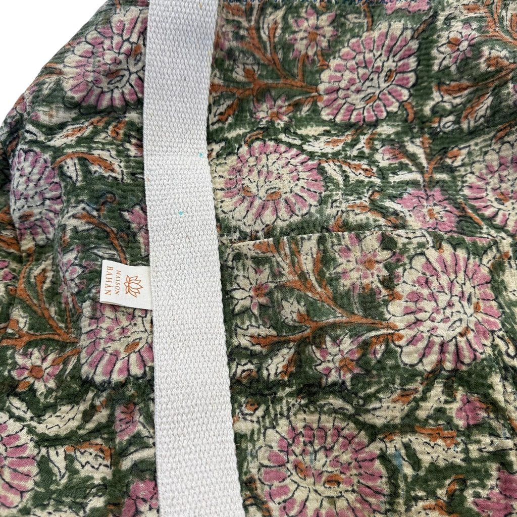 Sac Week-end en Tissu Indien Kantha Augustin