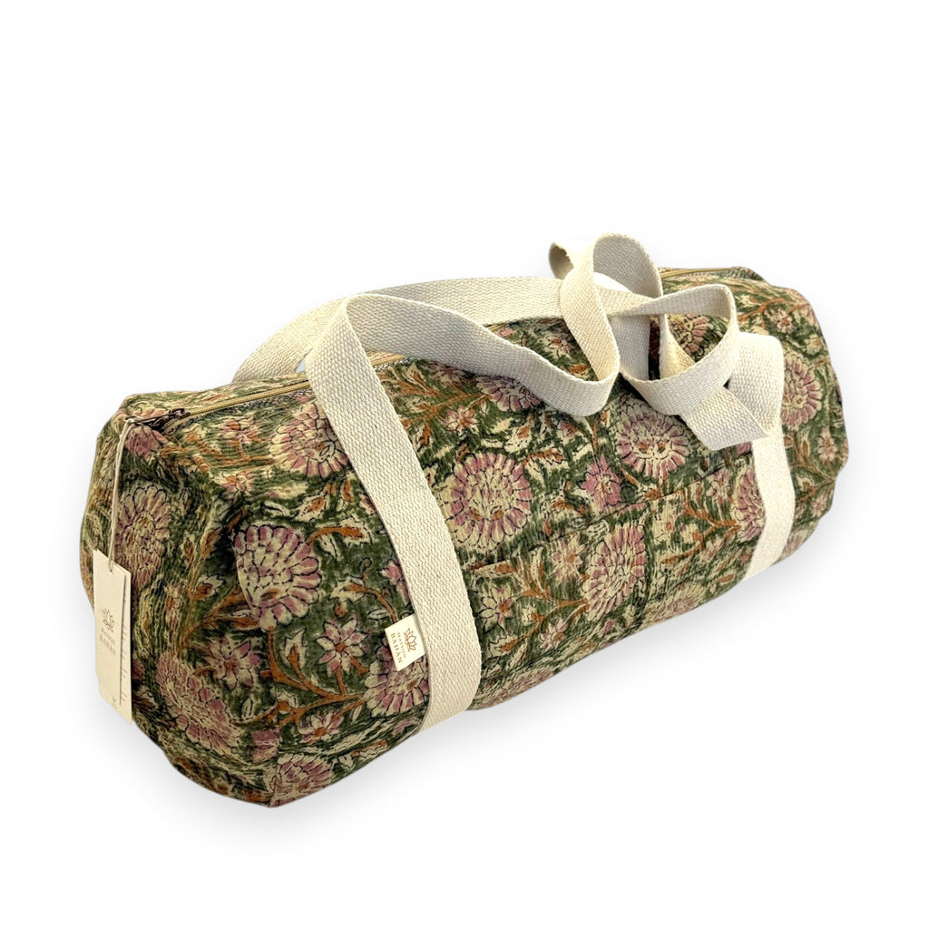 Sac Week-end en Tissu Indien Kantha Augustin