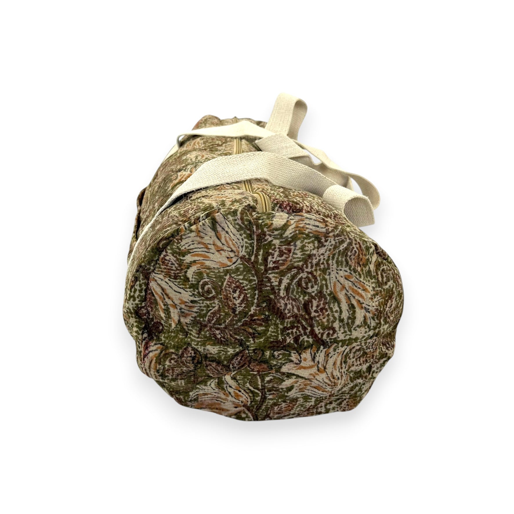 Sac week-end femme Kantha Bagru en coton artisanal vintage sac de voyage bohème Maison Bahan