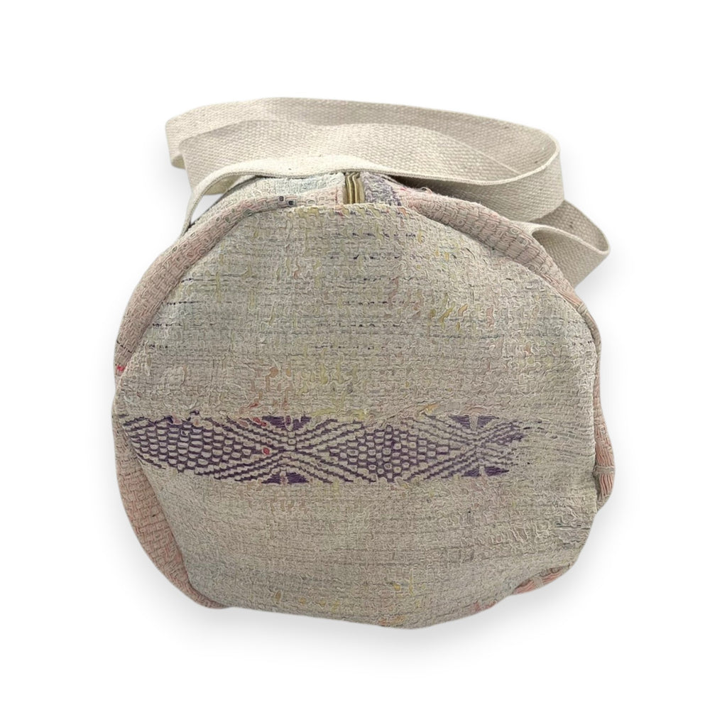 Sac week-end femme Kantha Bagru en coton artisanal vintage sac de voyage bohème Maison Bahan