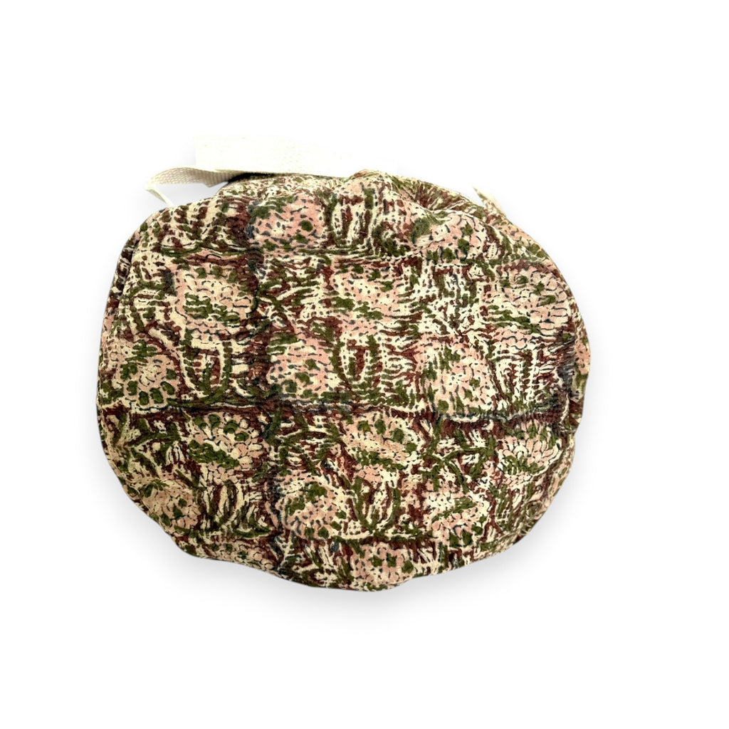 Sac week-end femme Kantha Bagru en coton artisanal vintage sac de voyage bohème Maison Bahan