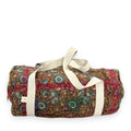 Sac week-end femme Kantha Bagru en coton artisanal vintage sac de voyage bohème Maison Bahan
