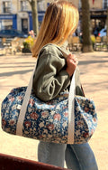 Sac Week-end en Tissu Indien Kantha Aegon