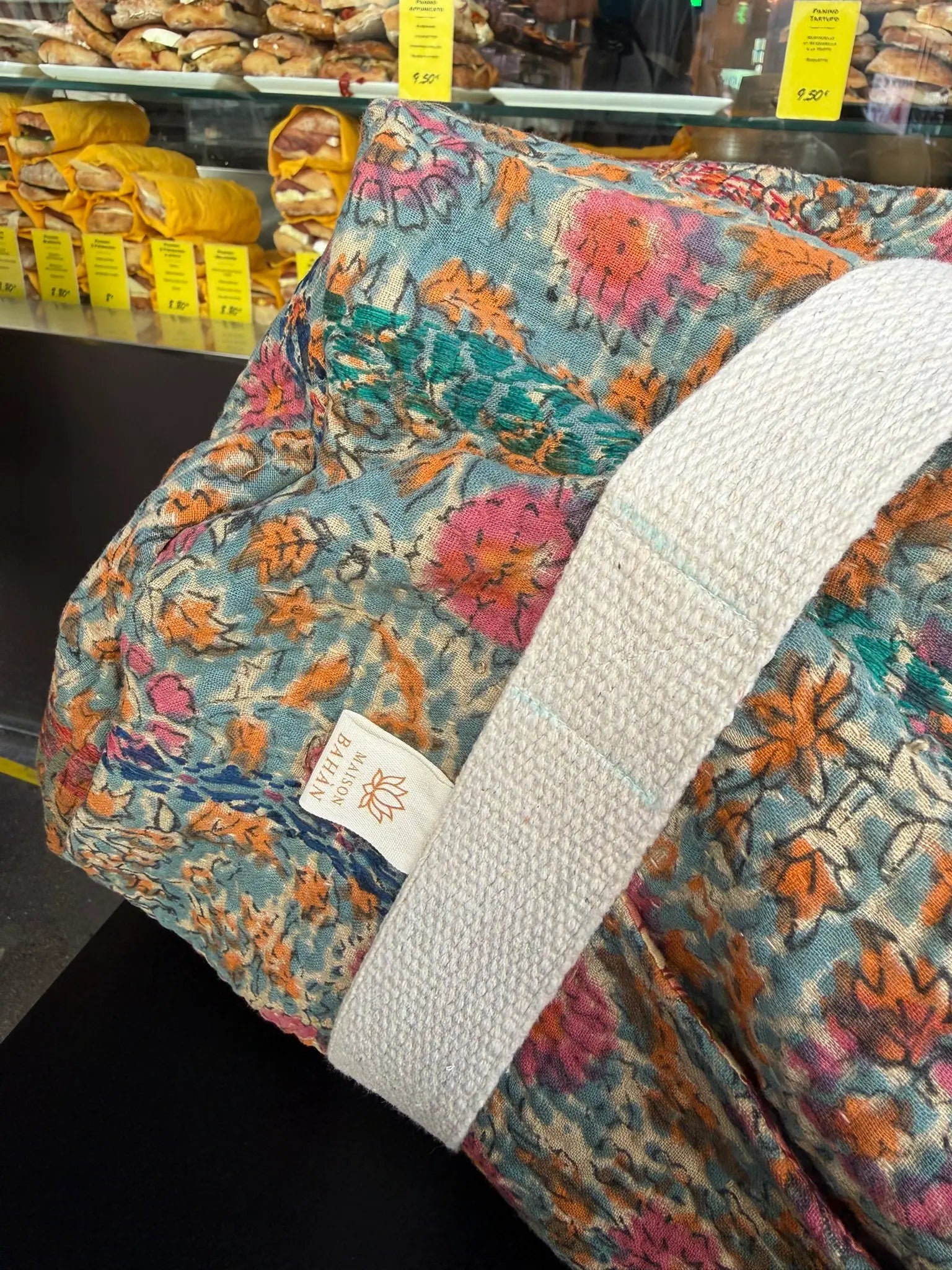 Sac Week-end en Tissu Indien Kantha Aiven