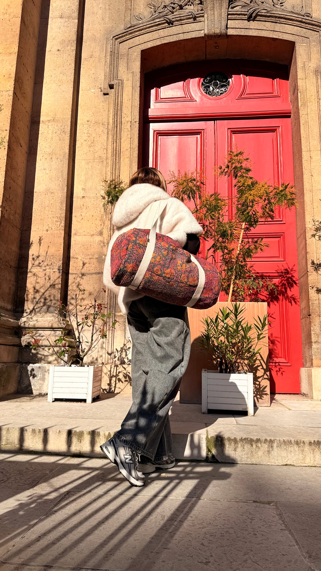 Sac Week-end en Tissu Indien Kantha Alfred