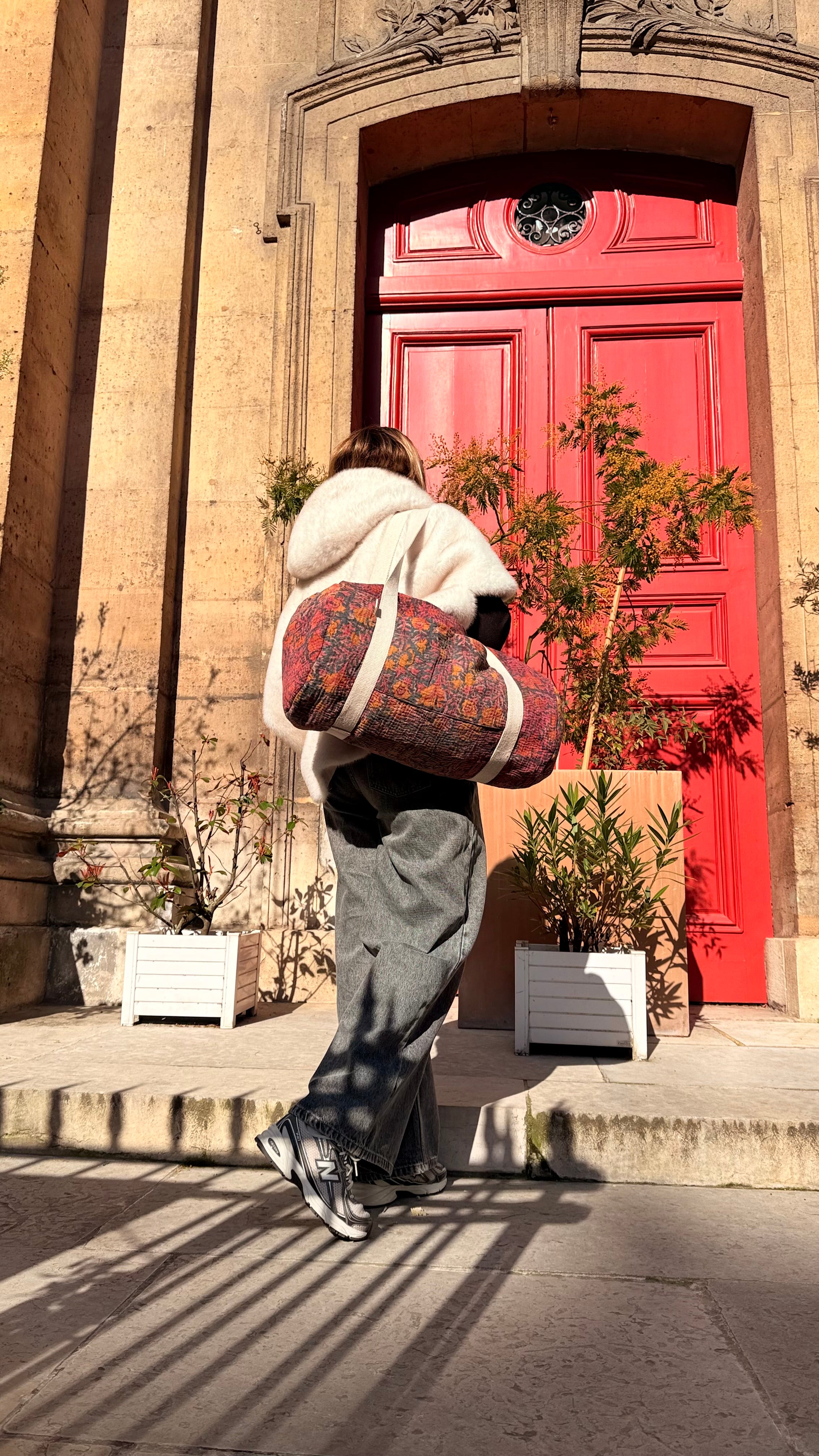 Sac Week-end en Tissu Indien Kantha Alfred