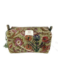 Trousse toilette maquillage Kantha Bagru en coton artisanal vintage accessoire yoga bohème femme Maison Bahan