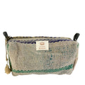 Trousse toilette maquillage Kantha Bagru en coton artisanal vintage accessoire yoga bohème femme Maison Bahan