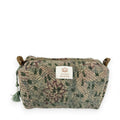 Trousse toilette maquillage Kantha Bagru en coton artisanal vintage accessoire yoga bohème femme Maison Bahan