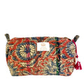 Trousse toilette maquillage Kantha Bagru en coton artisanal vintage accessoire yoga bohème femme Maison Bahan