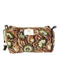 Trousse toilette maquillage Kantha Bagru en coton artisanal vintage accessoire yoga bohème femme Maison Bahan