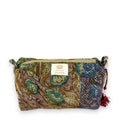 Trousse toilette maquillage Kantha Bagru en coton artisanal vintage accessoire yoga bohème femme Maison Bahan